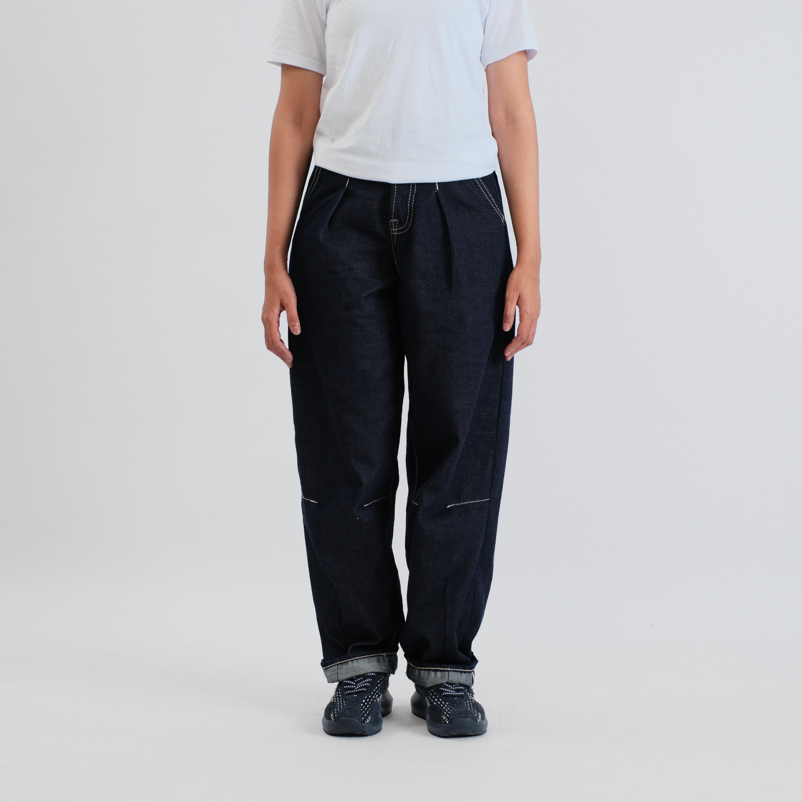 CRAFT DENIM | BARREL INDIGO 12 OZ DENIM PANTS