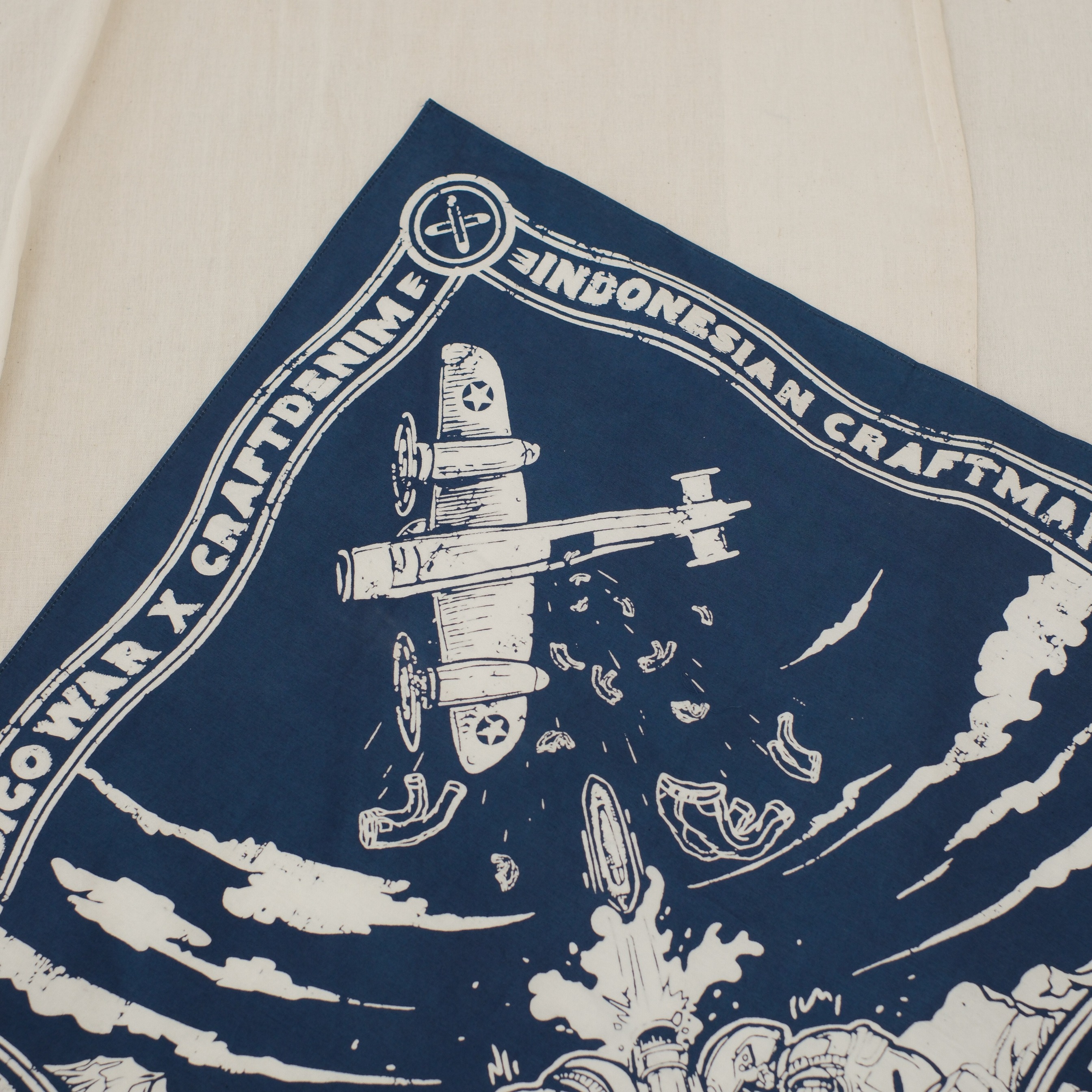 CRAFTDENIM.ID | BANDANA INDIGO WAR