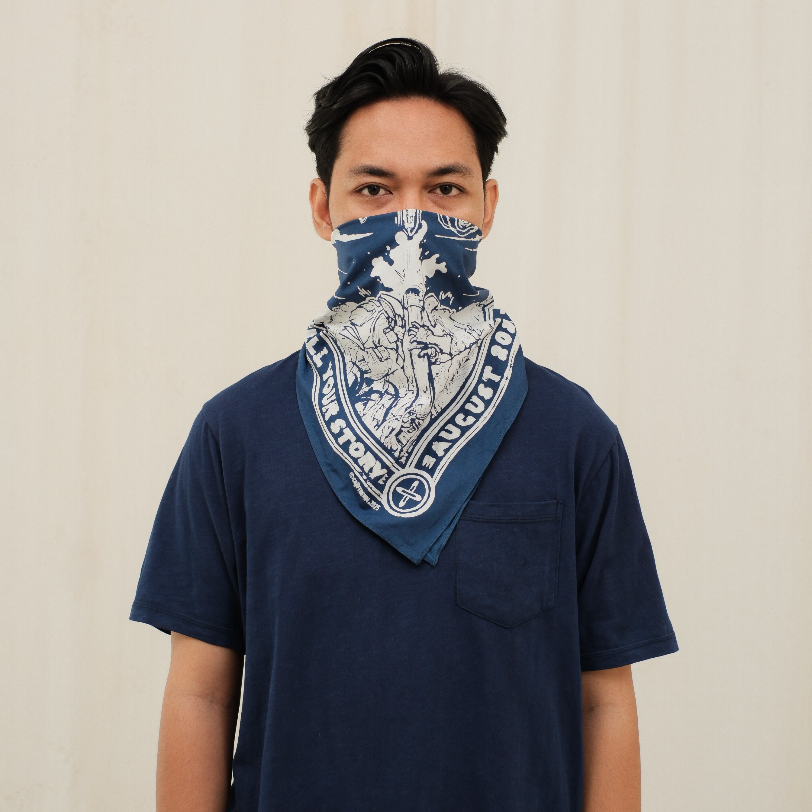 CRAFTDENIM.ID | BANDANA INDIGO WAR