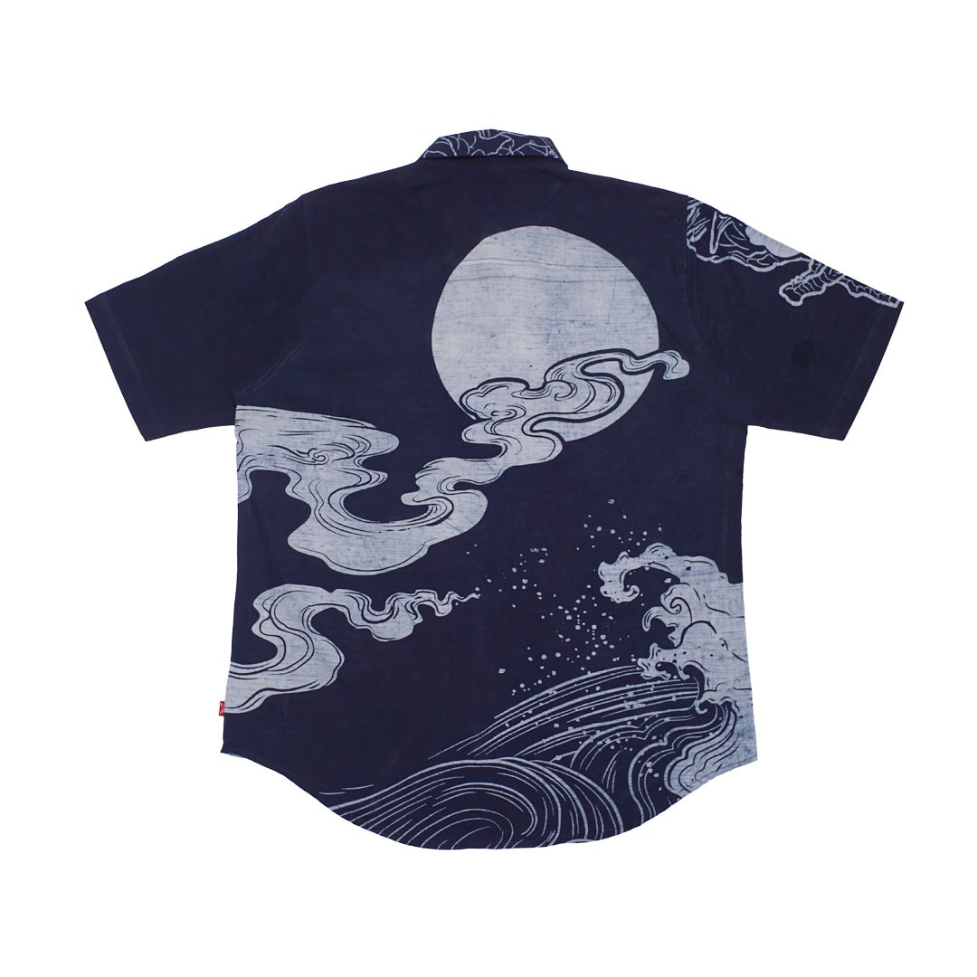 Indigo Dragon Shirt - Short Sleeve | Craft Denim