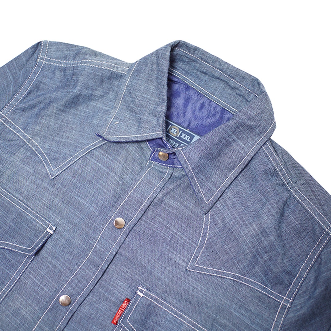 Chambray Indigo Westerner Shirt - Long Sleeve | Craft Denim