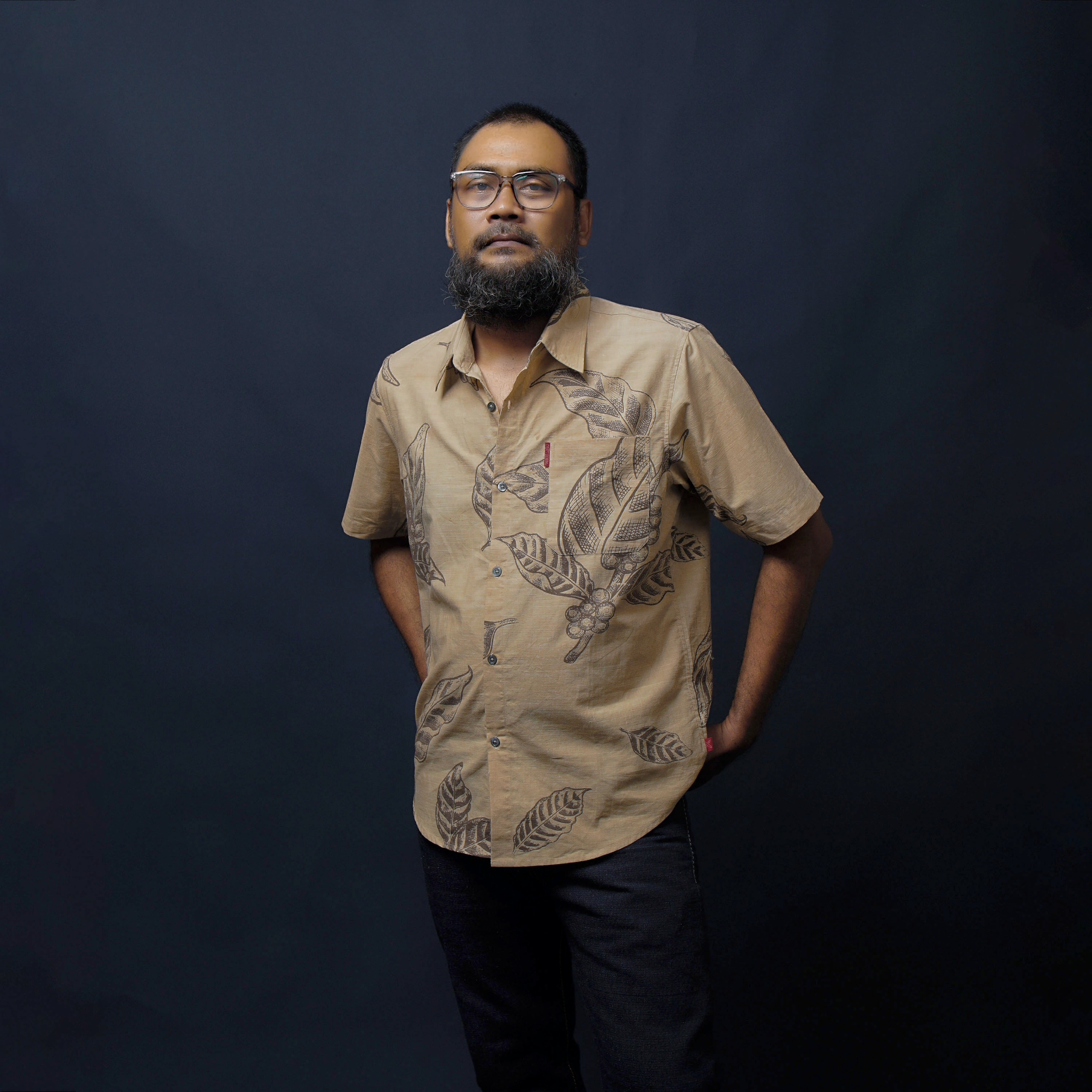 CRAFT DENIM | SHORT SLEEVE COFFEE SHIRT