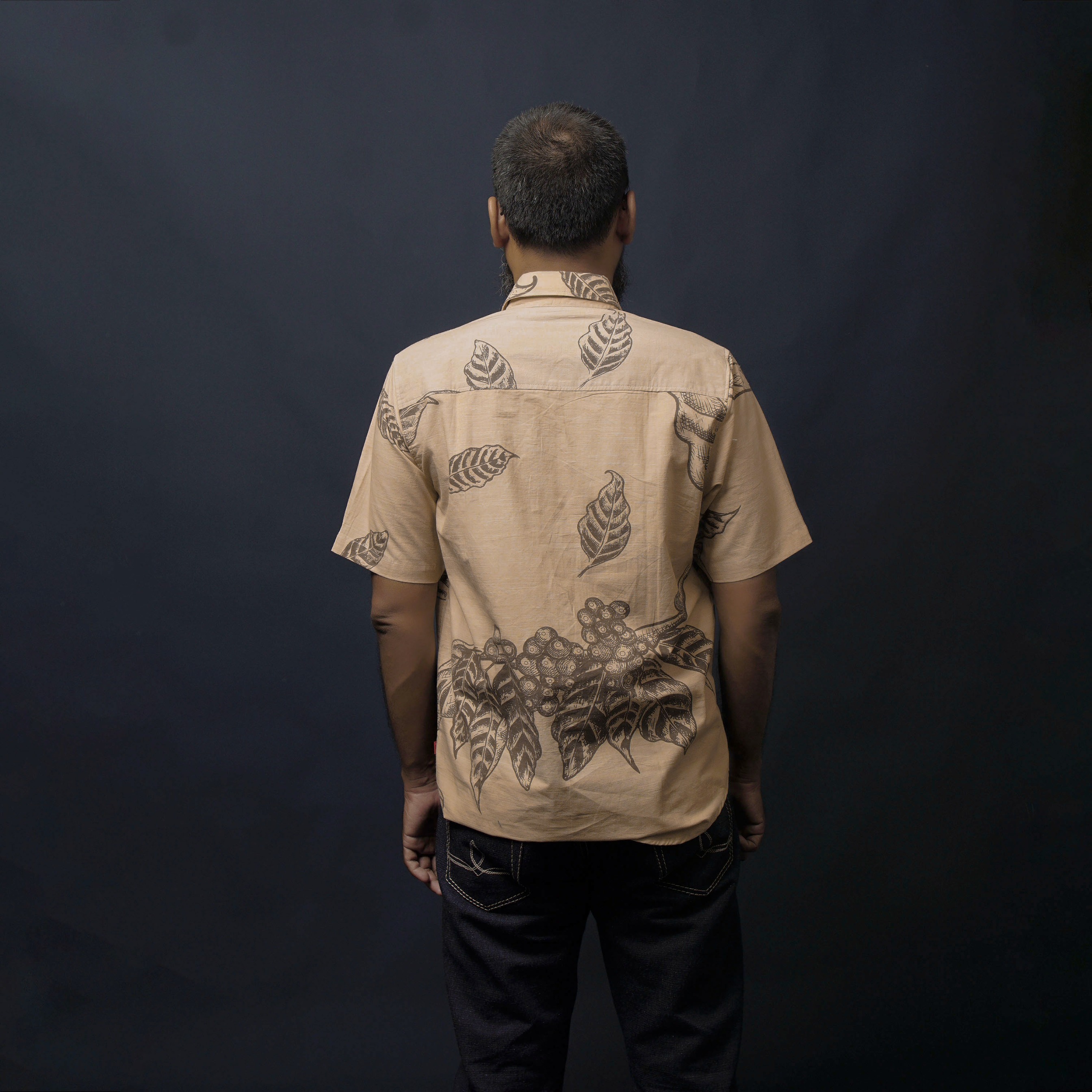 CRAFT DENIM | SHORT SLEEVE COFFEE SHIRT