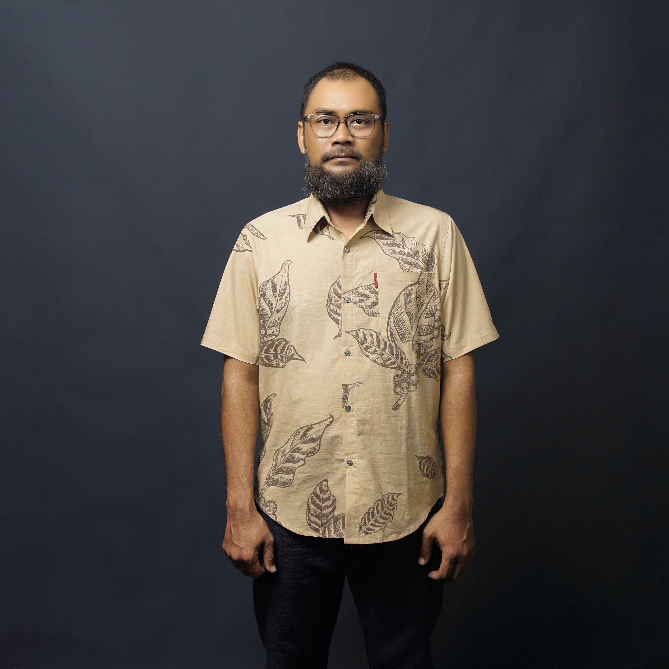 CRAFT DENIM | SHORT SLEEVE COFFEE SHIRT