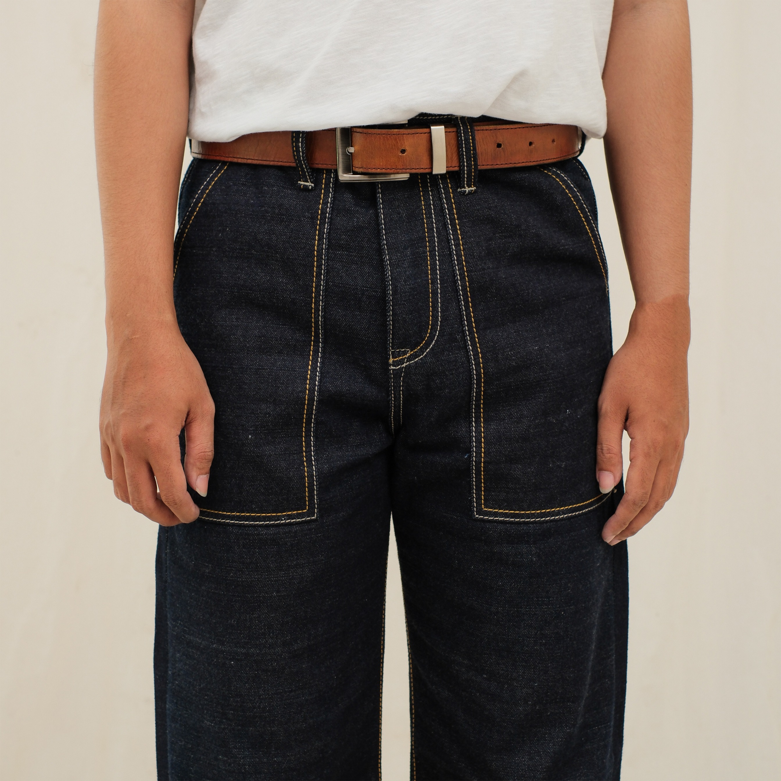 CRAFTDENIM.ID | LOOSE PANTS DENIM 12 oz