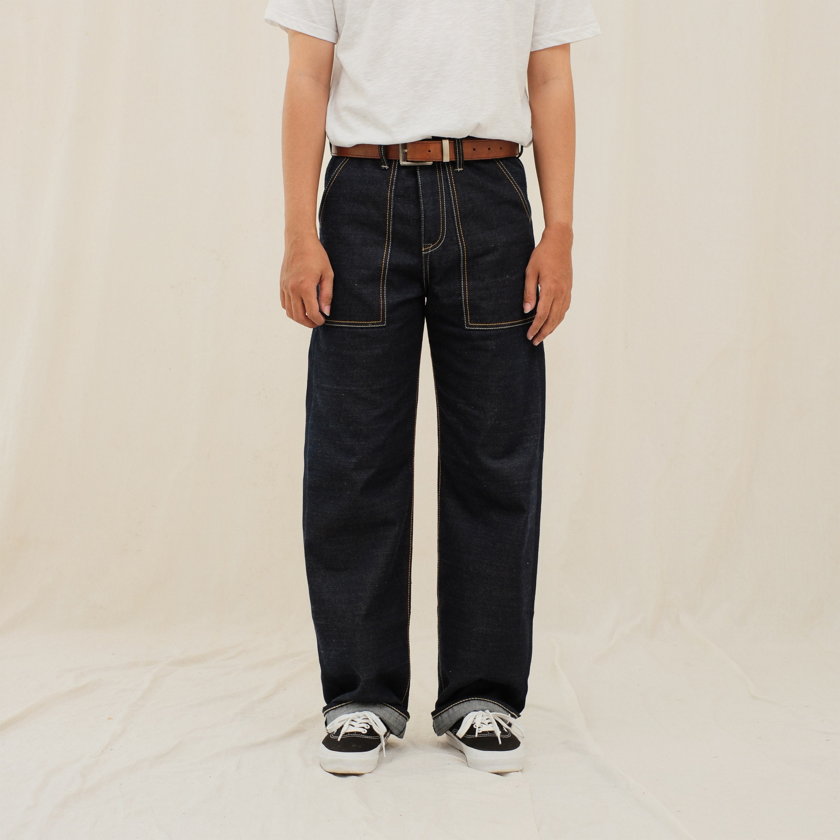 CRAFTDENIM.ID | LOOSE PANTS DENIM 12 oz