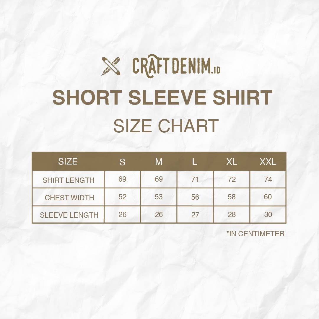 CRAFT DENIM | SHORT SLEEVE NIGHT CRANE SHIRT
