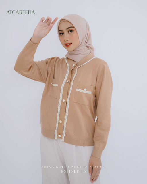 Image of atcareena - Seina top - atasan wanita - kemeja wanita