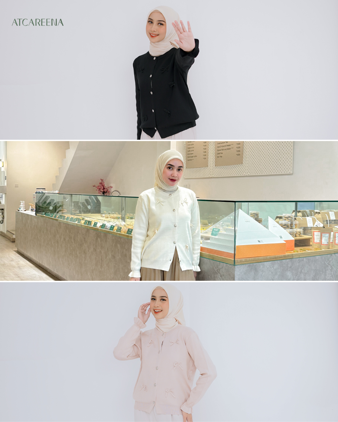 atcareena - Chiara top - atasan wanita - kemeja wanita
