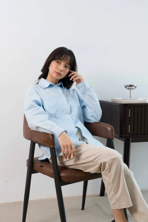 Image of Kayna embroidery shirt