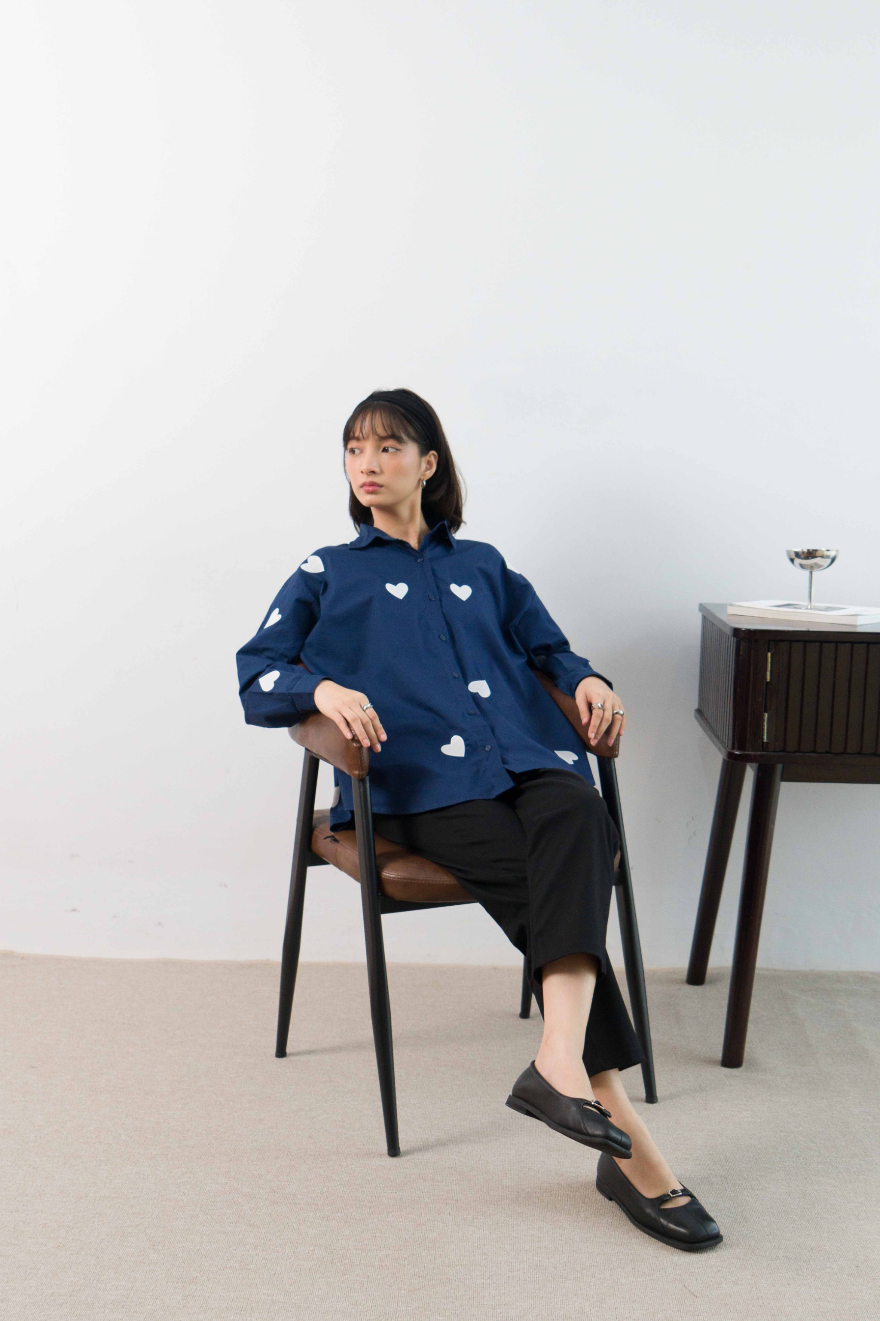 RHEA Kemeja wanita premium