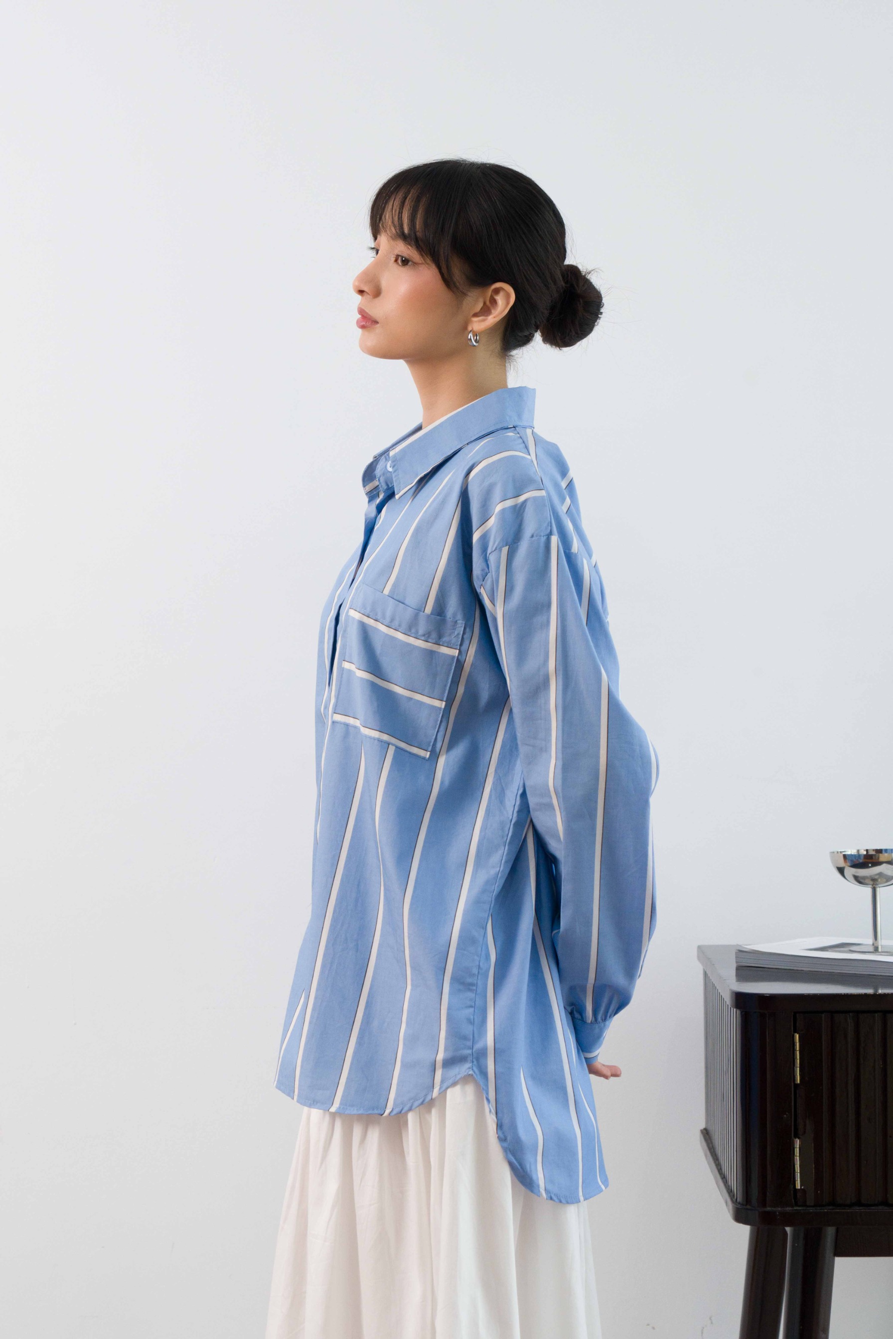 Anora oversized shirt - stripes Shirt