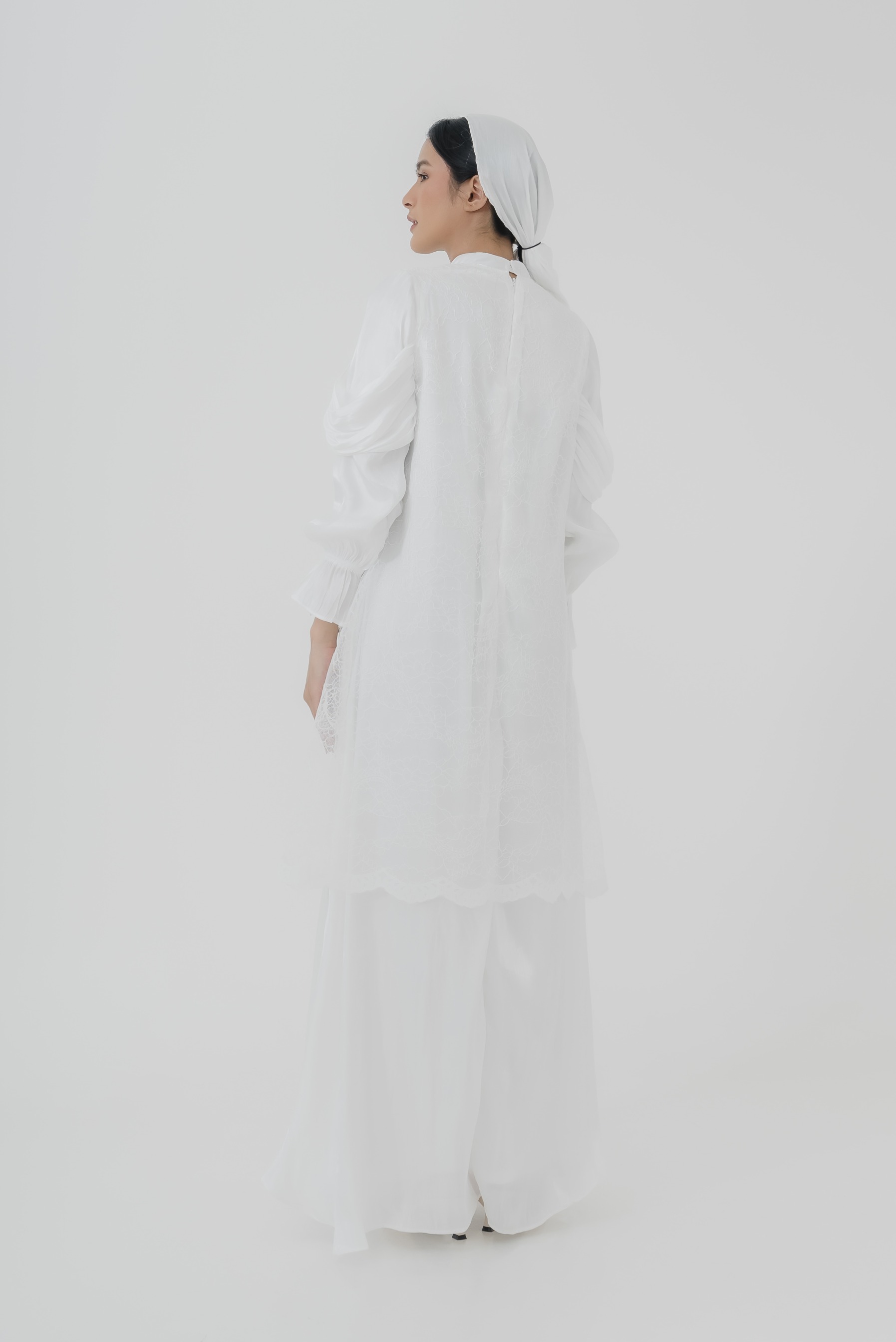 Basia dress - dress wanita muslim - dress lengan panjang - dress panjang - maxi dress