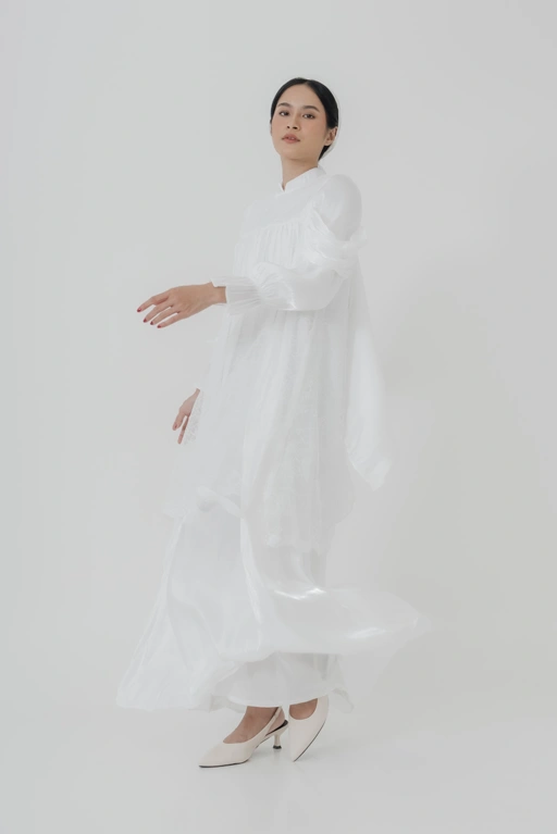 Image of Basia dress - dress wanita muslim - dress lengan panjang - dress panjang - maxi dress 