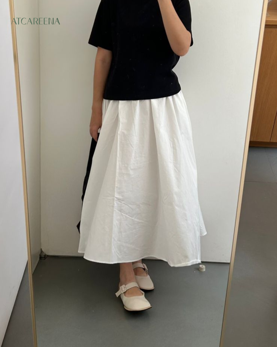 Aspen skirt - rok Panjang wanita - rok rample