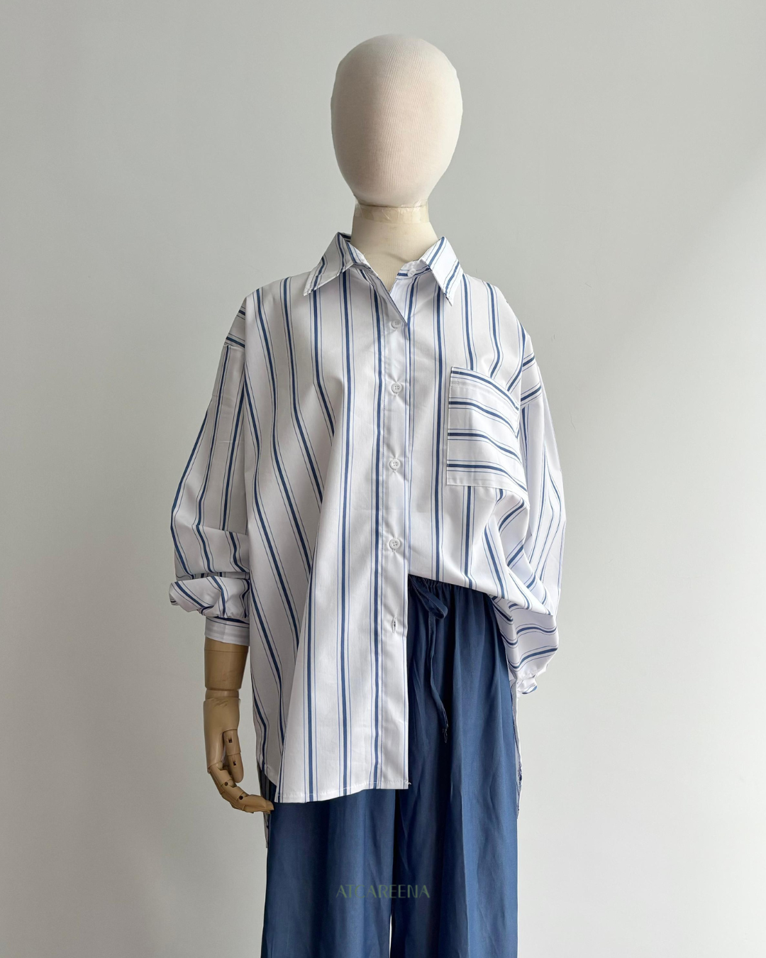 Anora oversized shirt - stripes Shirt