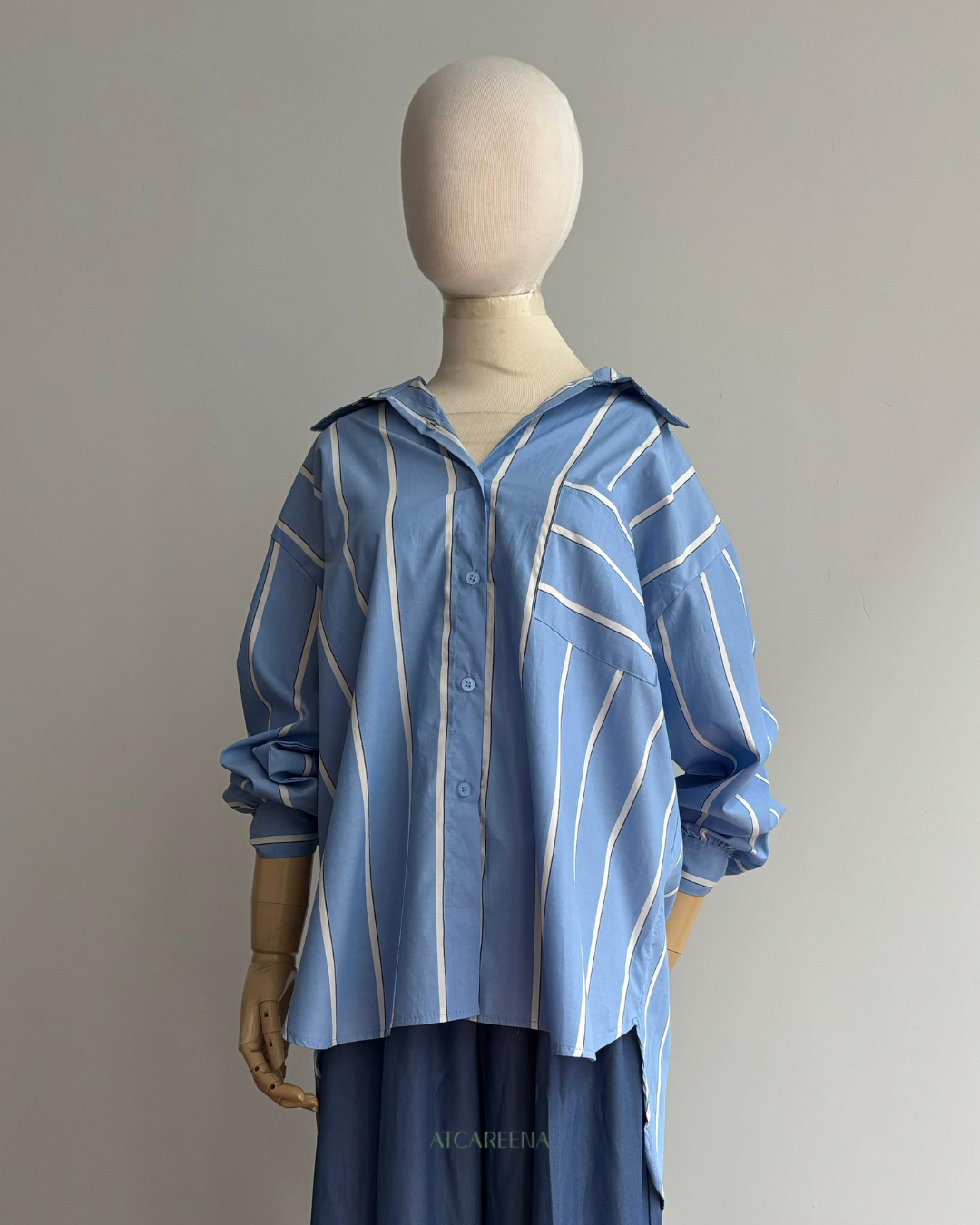 Anora oversized shirt - stripes Shirt