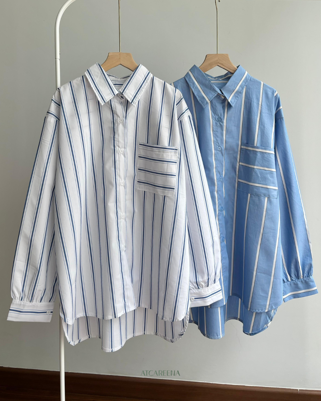 Anora oversized shirt - stripes Shirt