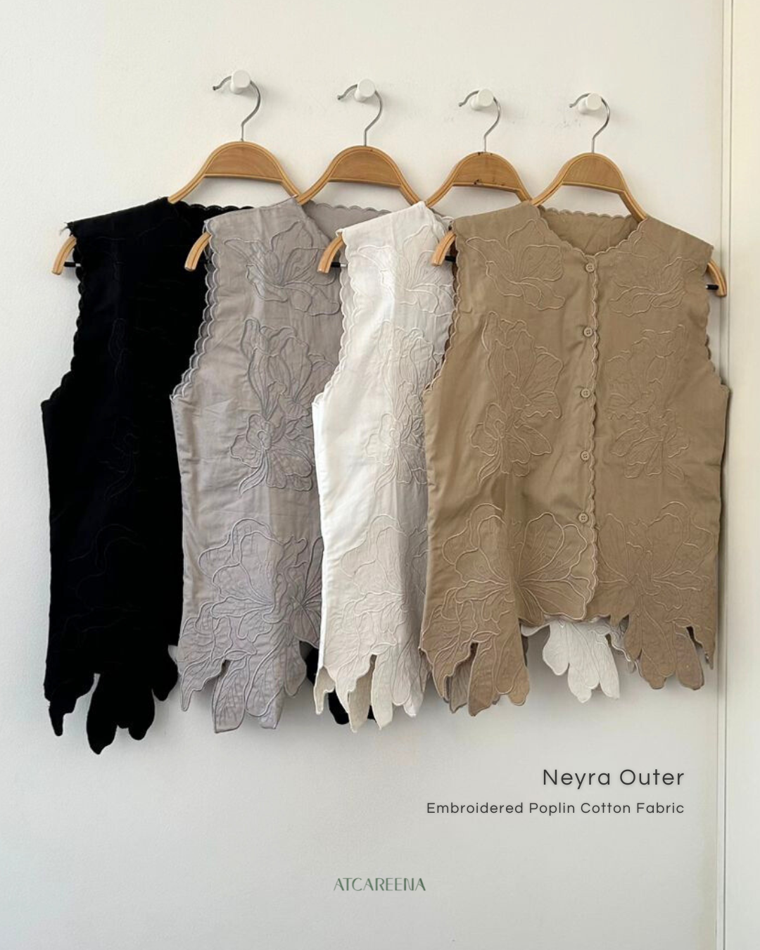Neyra Outer - Outer wanita - Vest wanita - atasan wanita - vest outer