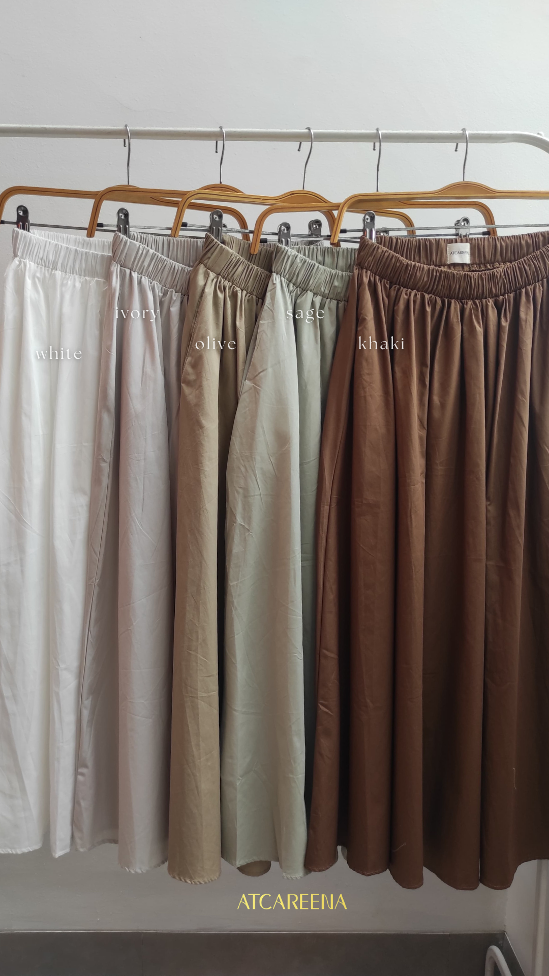 Aspen skirt - rok Panjang wanita - rok rample