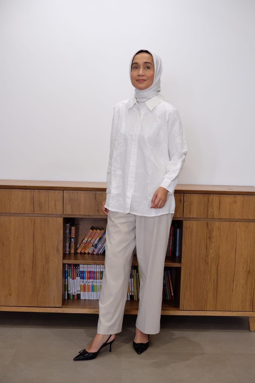 Anya Shirt - Kemeja wanita - Blouse wanita -kemaja linen