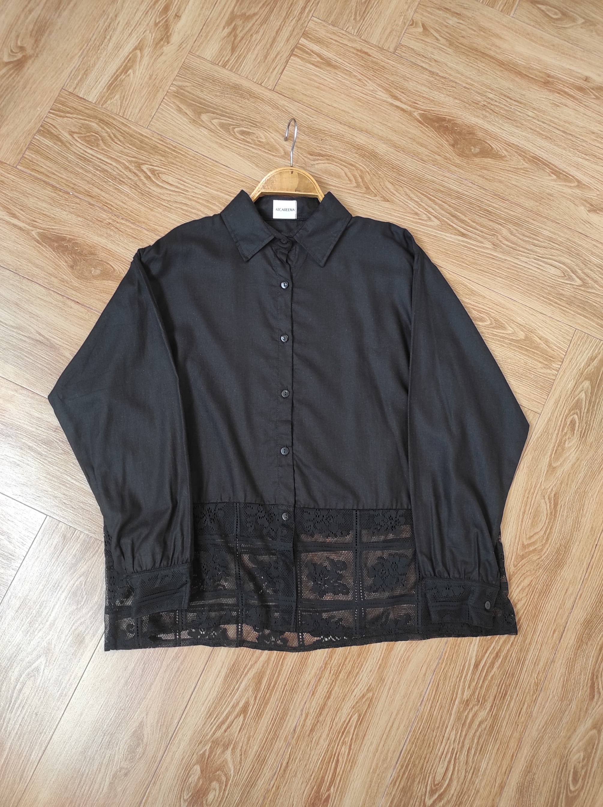 Stella Shirt lace - Kemeja wanita - Blouse wanita -kemeja