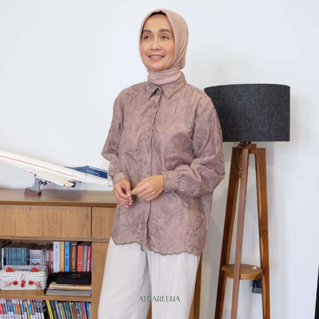 Evanthe Shirt - Kemeja wanita - Blouse wanita -kemeja