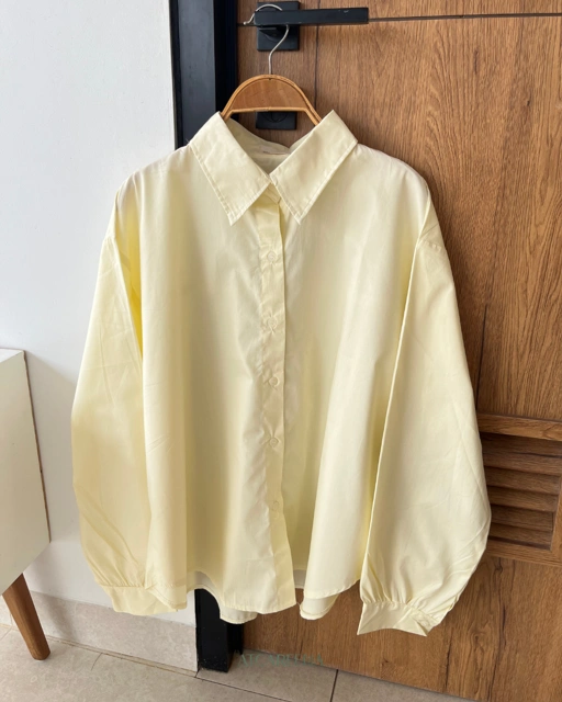 Image of Calla basic top kemeja wanita premium - kemeja wanita - basic top - kemeja polos - atasan wanita polos 