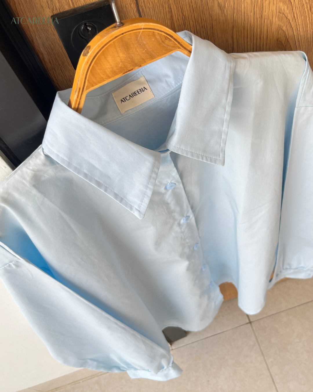 Calla basic top kemeja wanita premium - kemeja wanita - basic top - kemeja polos - atasan wanita polos 