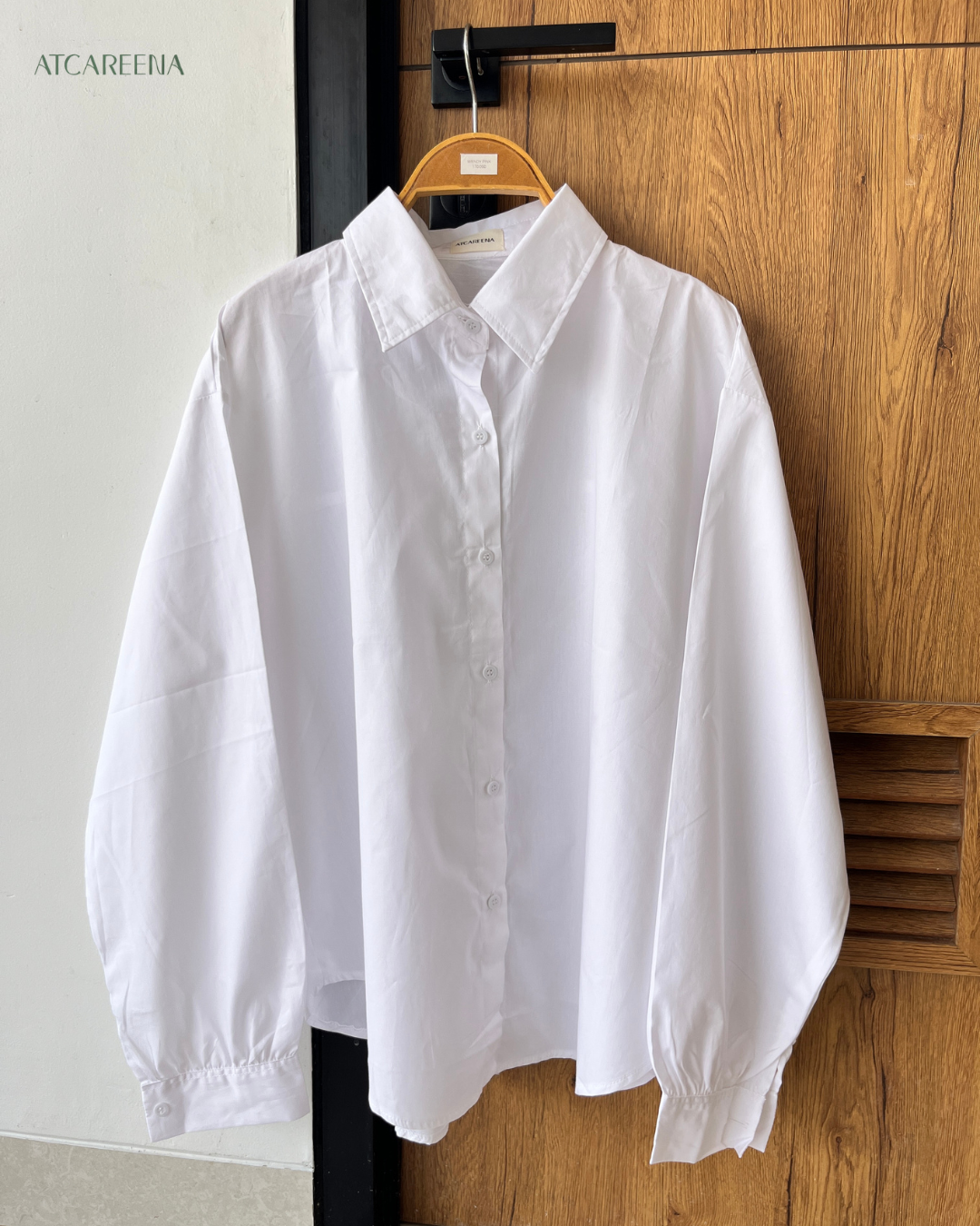 Calla basic top kemeja wanita premium - kemeja wanita - basic top - kemeja polos - atasan wanita polos 