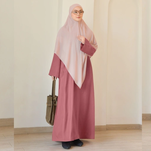 Abaya Cupro Mauve
