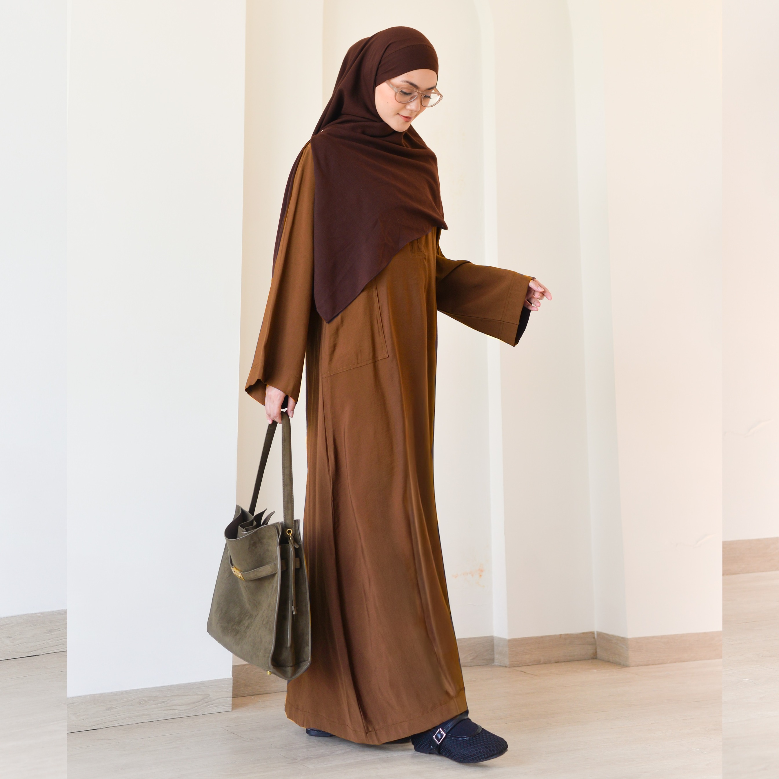 Abaya Cupro Suede