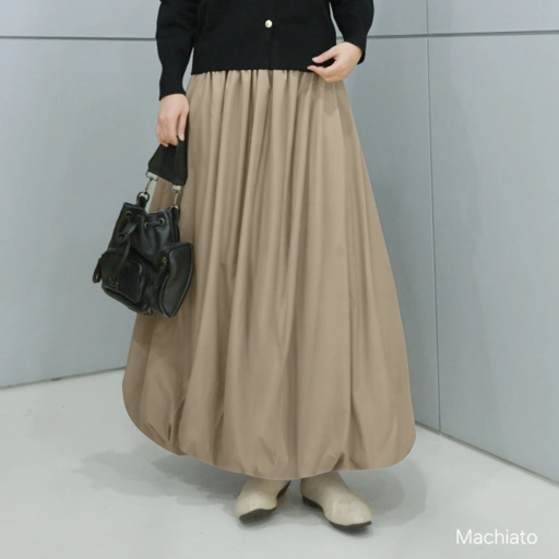 Image of Balloon Skirt Machiatto