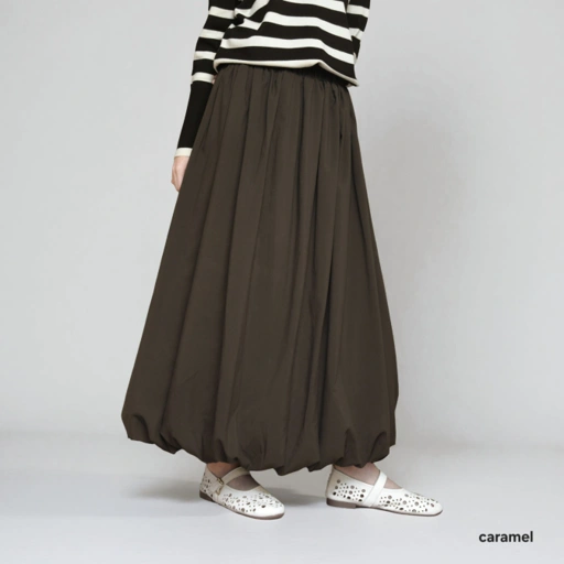 Image of Balloon Skirt Caramel