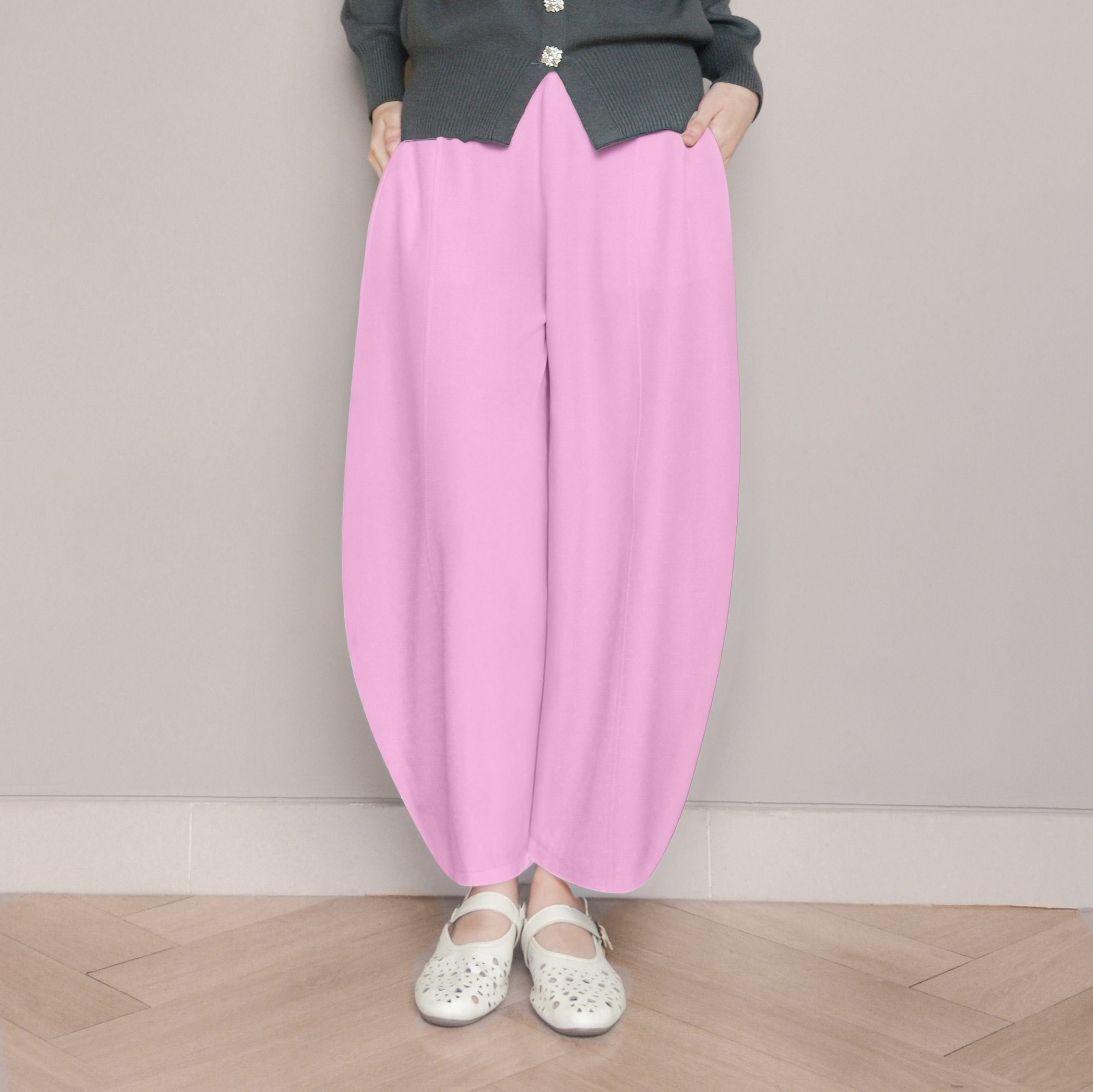 Barrel Pants Amor Pink