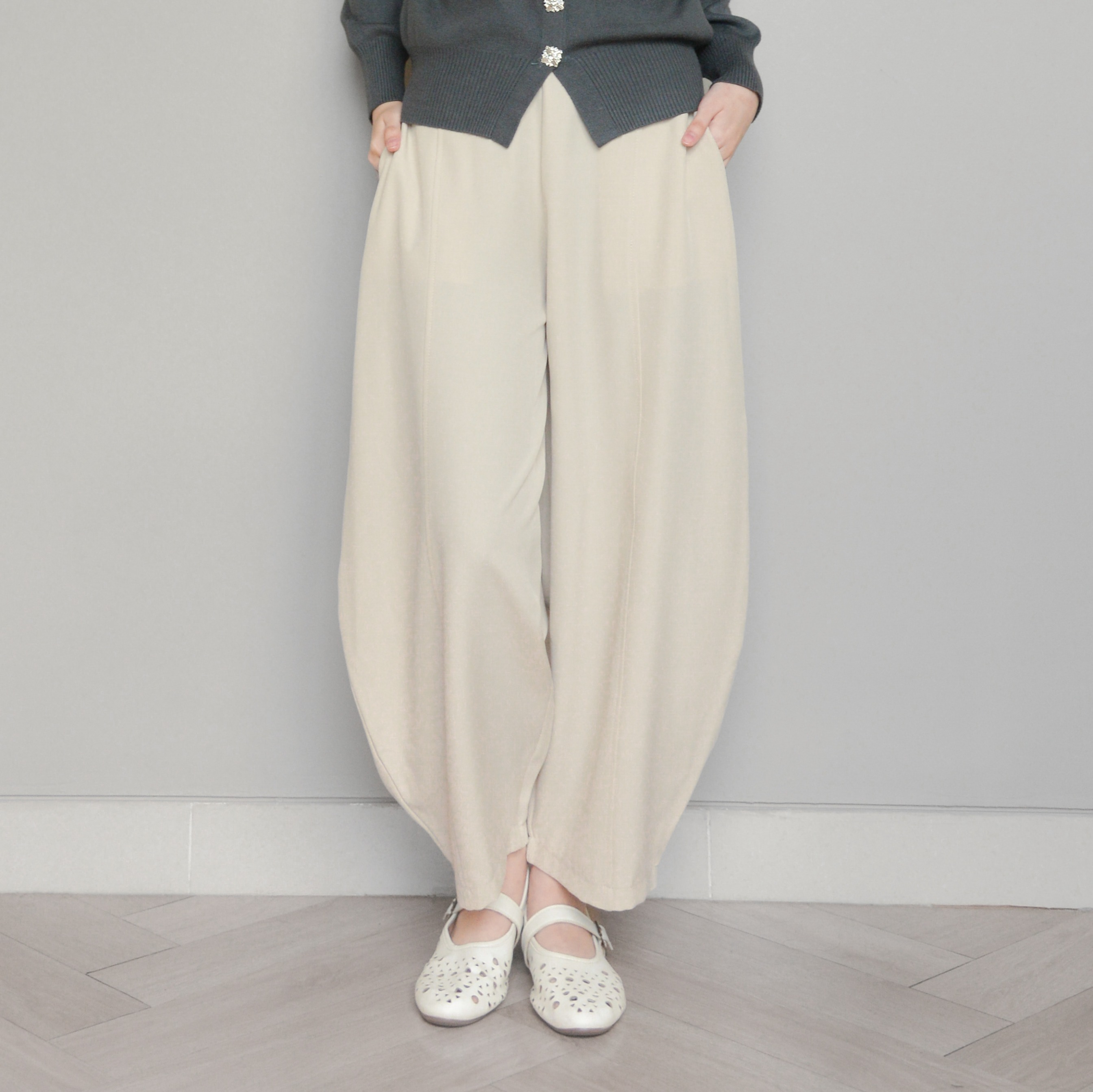 Barrel Pants Creamy