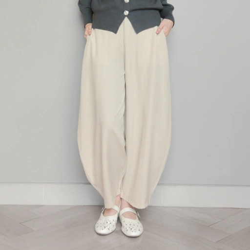 Image of Barrel Pants Creamy