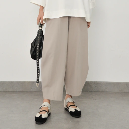 Image of Barrel Pants MILKY