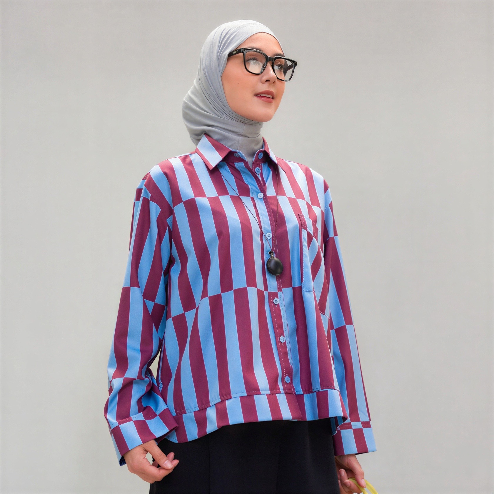 Boxy Printed Shirt Dazzle