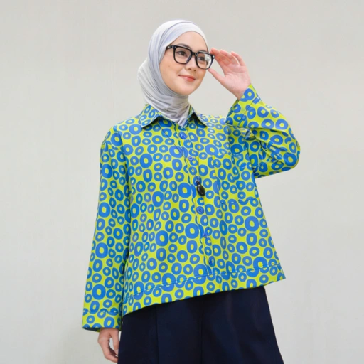 Boxy Printed Shirt Marui