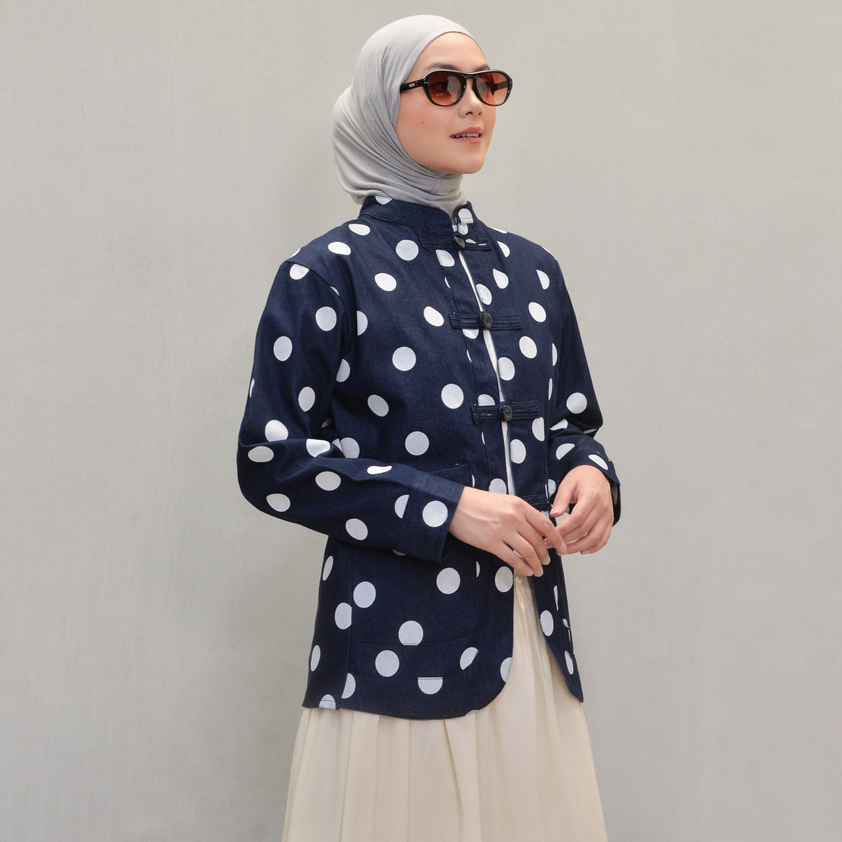Cheongsam Dotty Outer