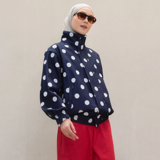 Denim Polka Outer