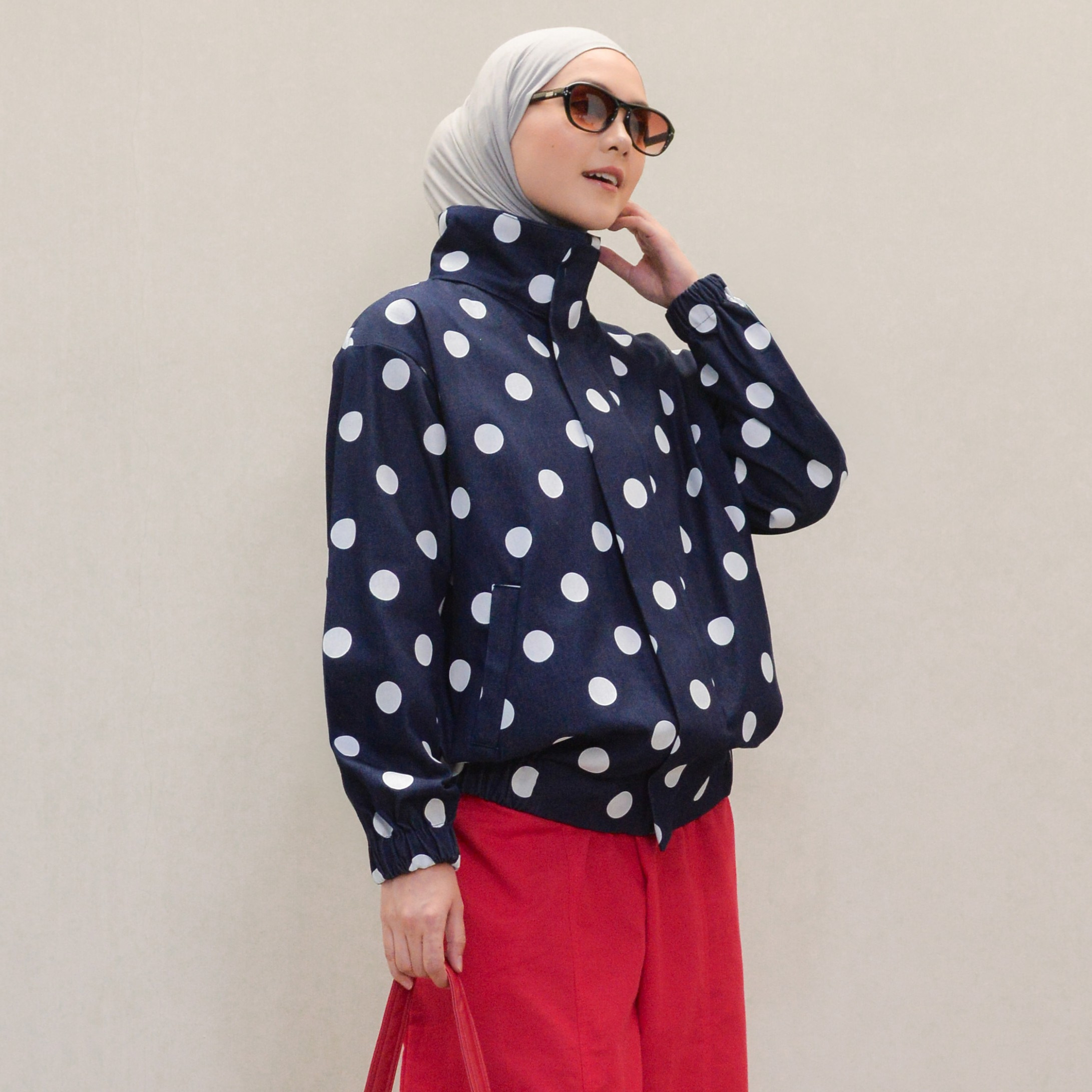 Denim Polka Outer