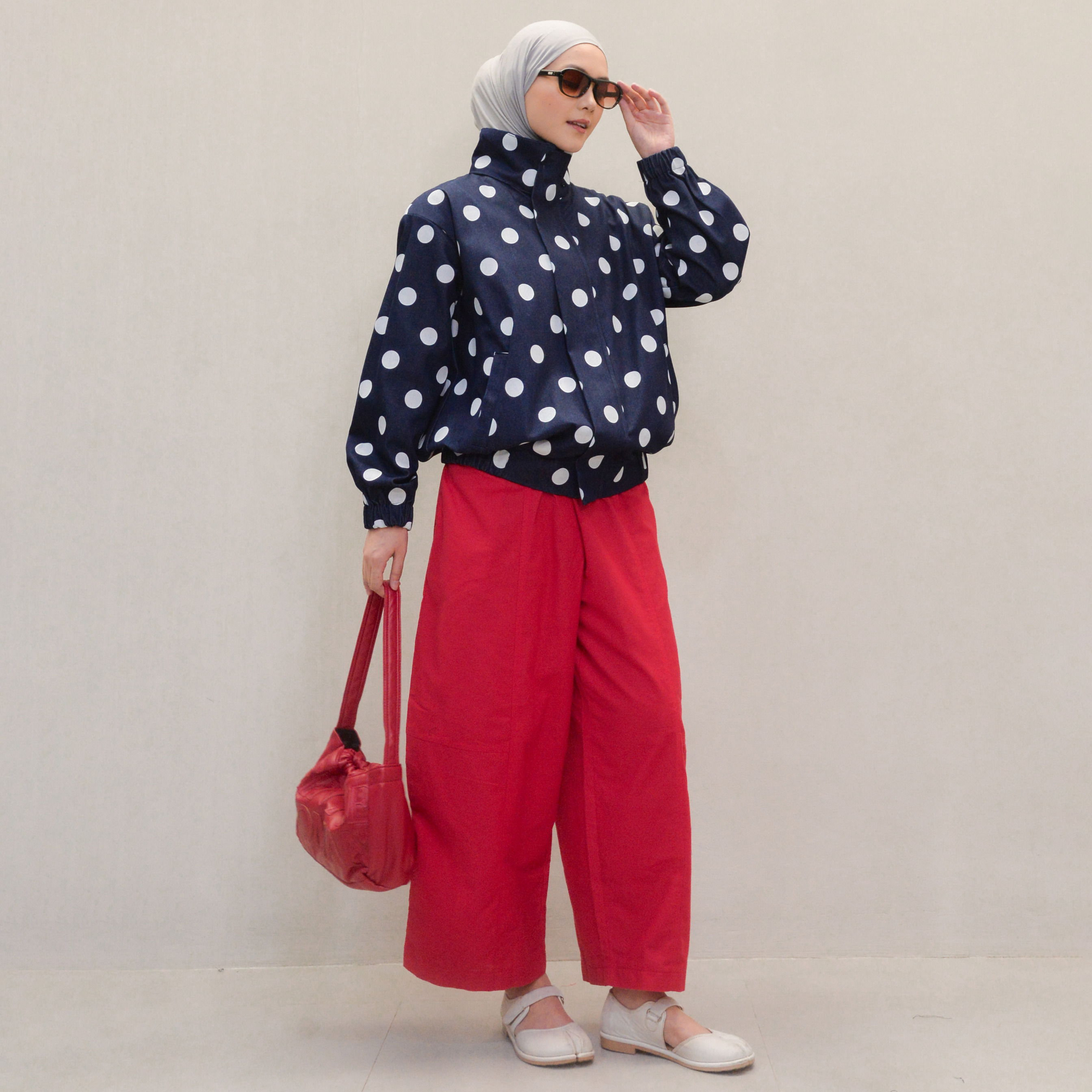 Denim Polka Outer