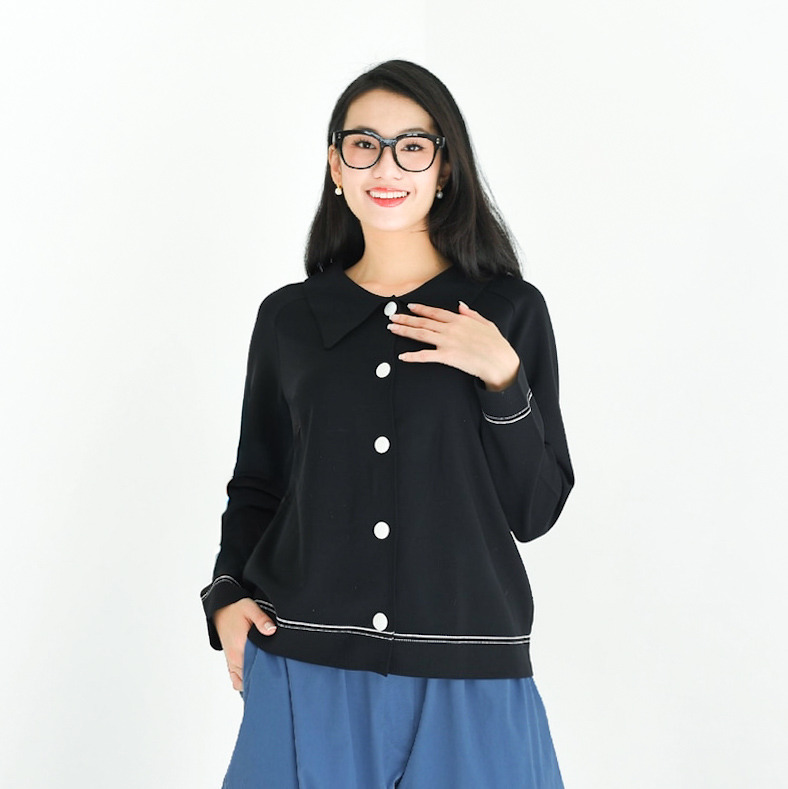 Kyo Knit Top Black
