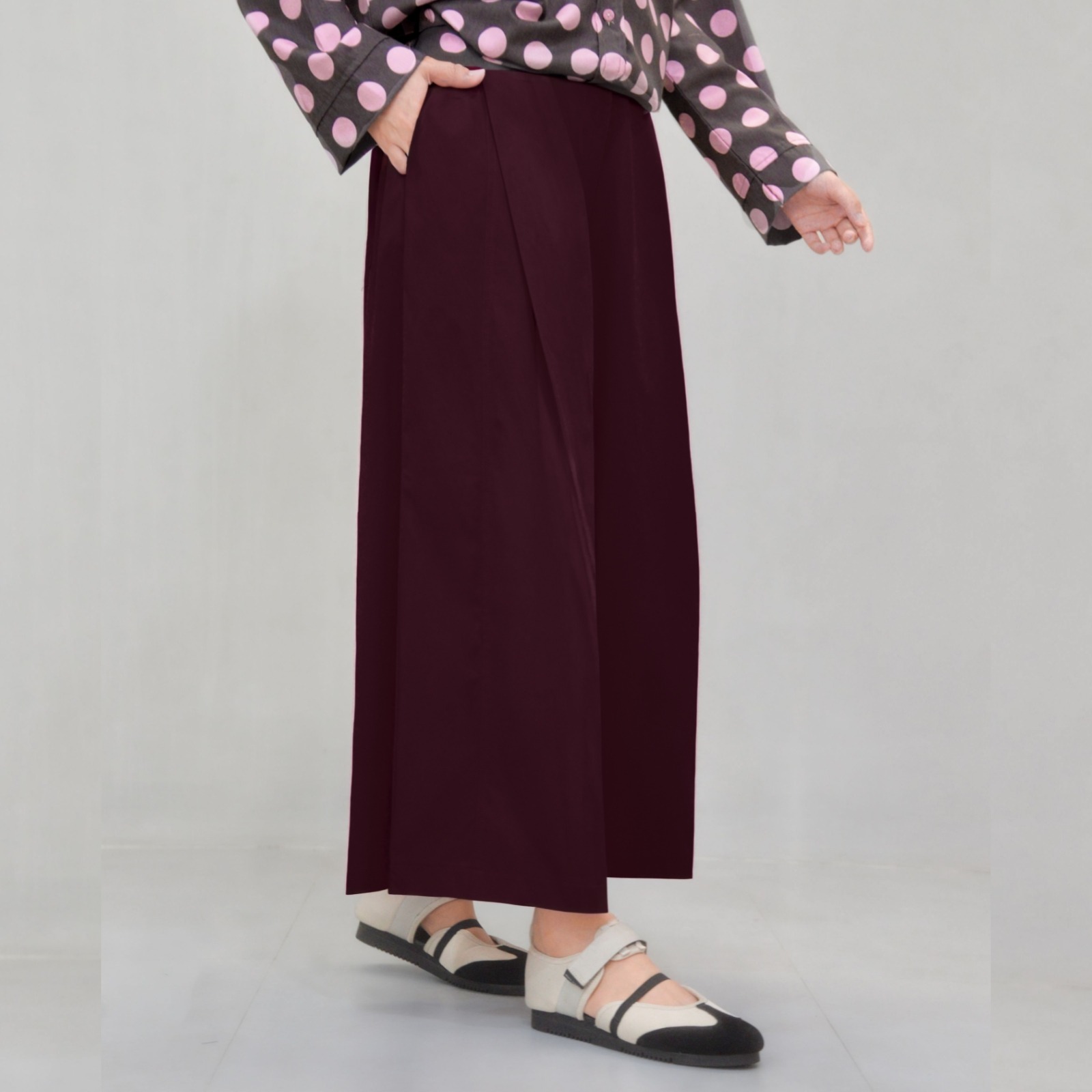 Midi Cullote Plum