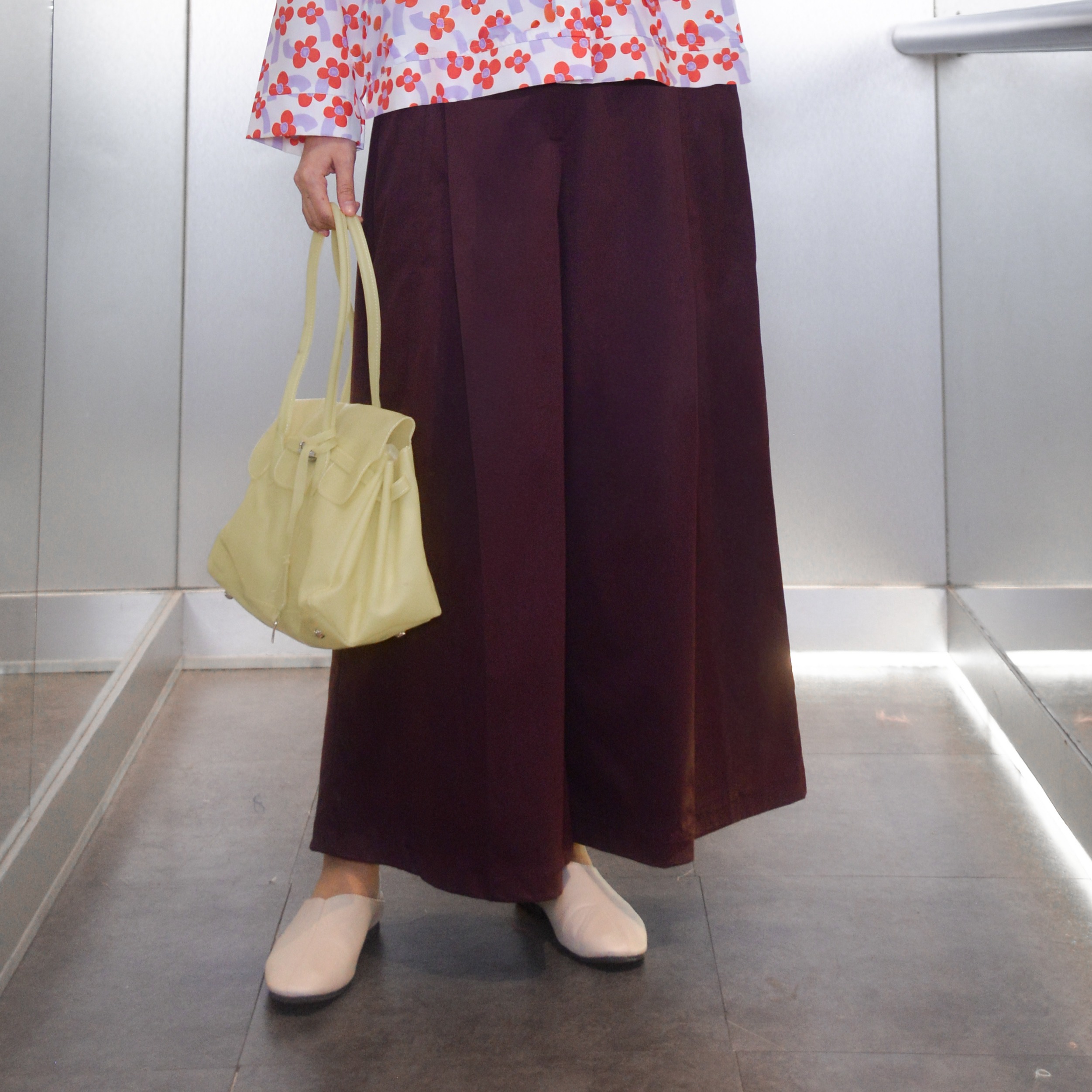 Midi Cullote Plum