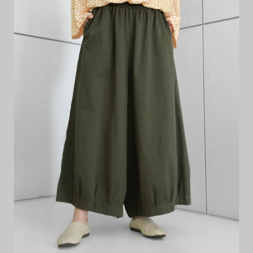 Nuha Pants Canvas Green
