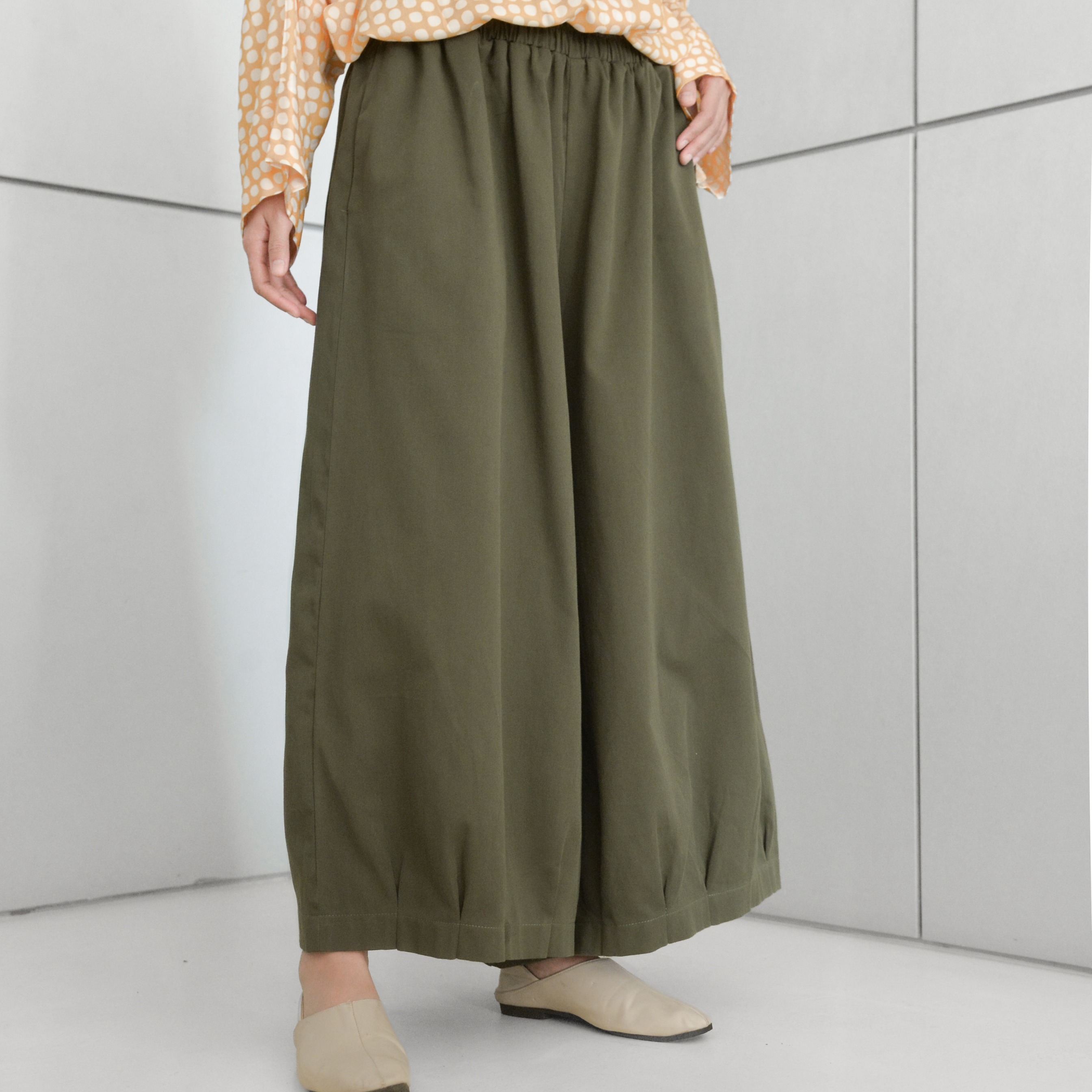Nuha Pants Moss Army