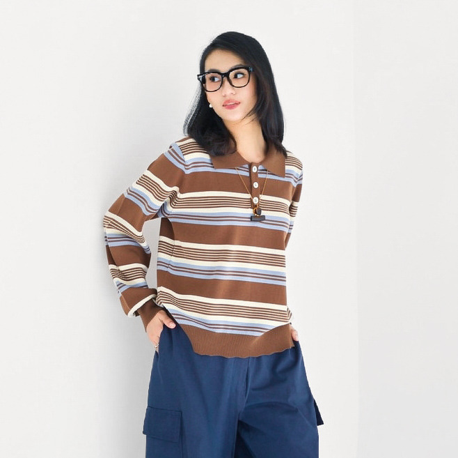 Raven Stripe Knit ChocoChips